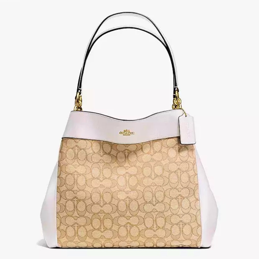 Coach Lexy Shoulder Bag In Signature Jacquard